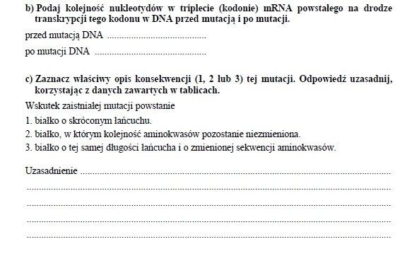 Próbna matura 2014/2015 z CKE - biologia (p. rozszerzony)...