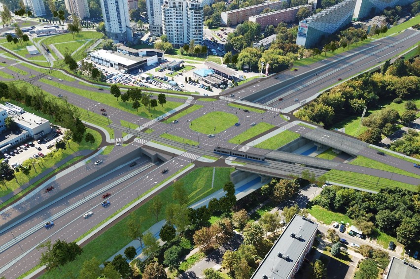 Kraków. Budują linię tramwajową do Górki Narodowej, ale nadal nie ma terenu pod pętlę końcową [ZDJĘCIA]