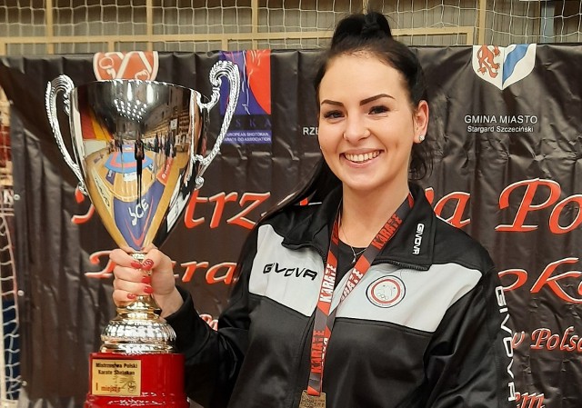 Czarująca mistrzyni Polski w karate - Marta Bogusław