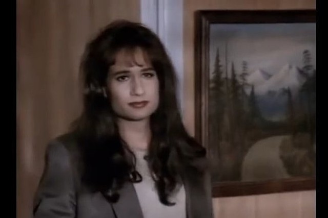 David Duchovny jako Denise Bryson (fot. screen z YouTube.com)