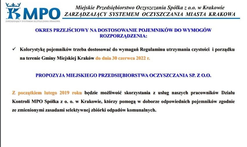 Kraków. Od 1 kwietnia nowe zasady zbiórki odpadów. Będzie więcej pojemników [PREZENTACJA]