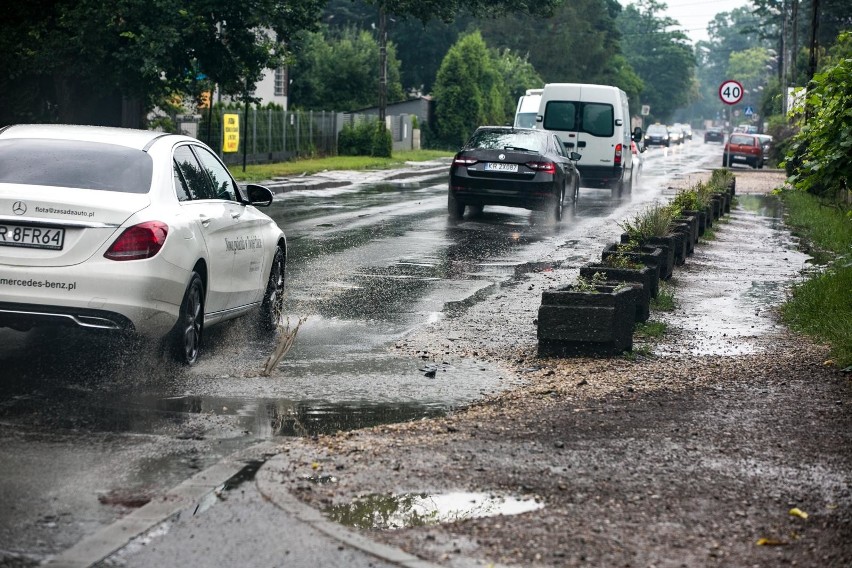 Kraków. Ulica Królowej Jadwigi do remontu