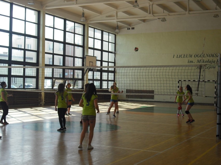 Powiatowy Turniej Halowej Piłki Siatkowej Dziewcząt Szkół Ponadgimnazjalnych w Jędrzejowie 