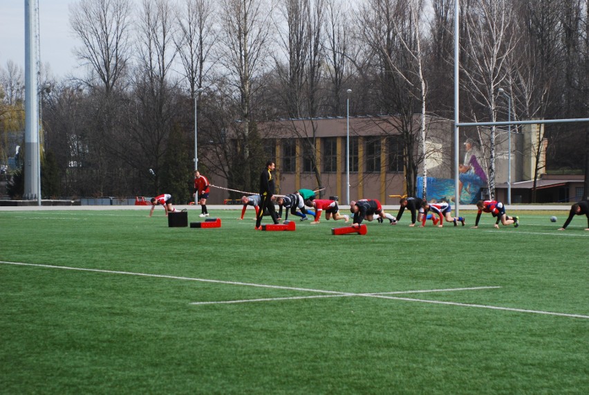 Rudzkie Gryfy wykorzystują każdą wolną chwilę na trening