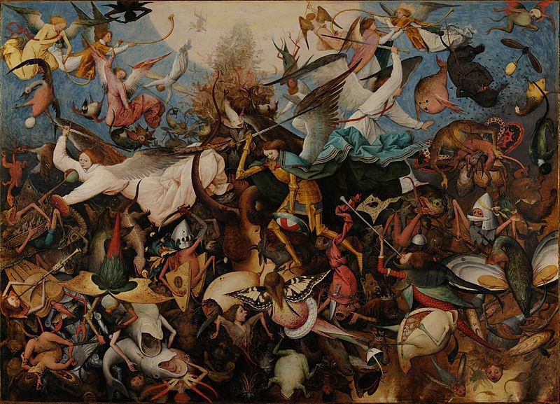 Pieter Bruegel Starszy, Upadek zbuntowanych aniołów, ok....