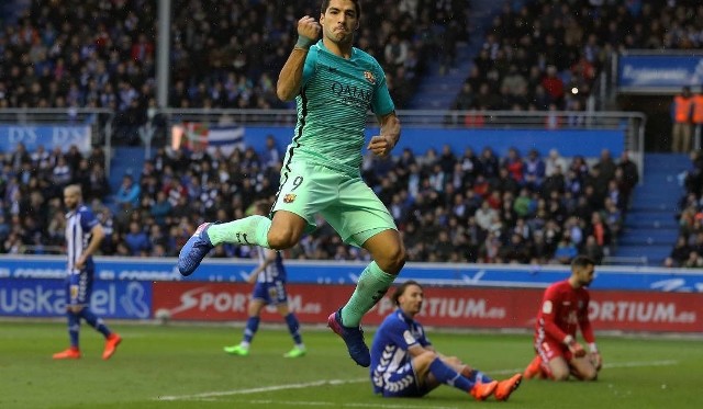 Luis Suarez w tym sezonie w lidze hiszpańskiej strzelił 18 bramek. Liczy, że w meczu LM z Paris SG także błyśnie skutecznością
