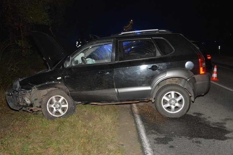 Pijany kierowca hyundaia spowodował wypadek w Przybówce. Cztery osoby trafiły do szpitala, w tym trzyletnie dziecko