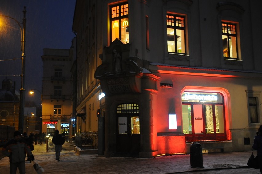 Nowy McDonald's na ul. Grodzkiej w Krakowie 