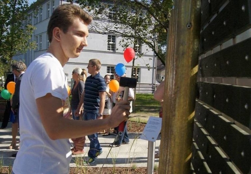 Na zdjęciu park sensoryczny w Rydułtowych. Podobny, choć...