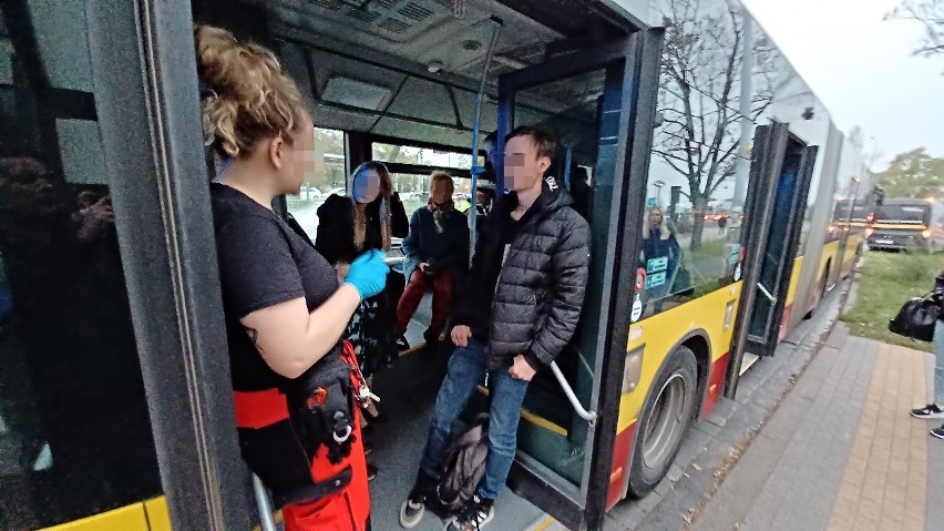 Wypadek autobusu we Wrocławiu 21.10.2022