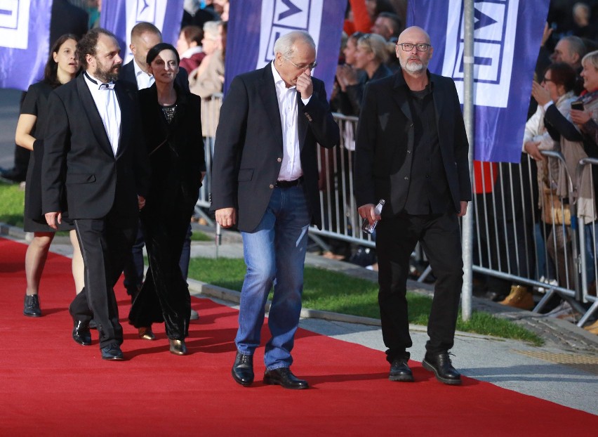 Czerwony dywan przed galą wręczenia nagród filmowych w Gdyni 