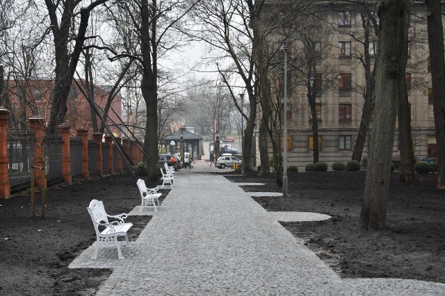 Zakończył się remont ogrodu przy pałacu Poznańskiego