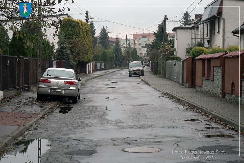 Nowy Sącz. Kolejna sądecka ulica przejdzie remont. Która i kiedy? [ZDJĘCIA]