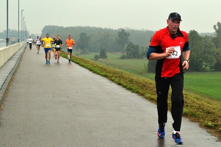 Bieg Koroną Jeziora Goczałkowickiego 2015 w Zabrzegu