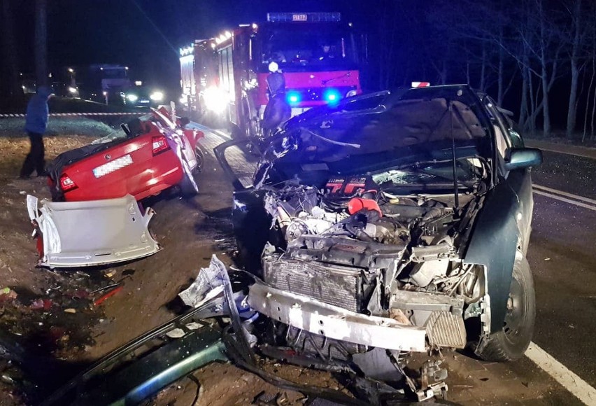 Wypadek na drodze krajowej nr 33 Kłodzko - Międzylesie....