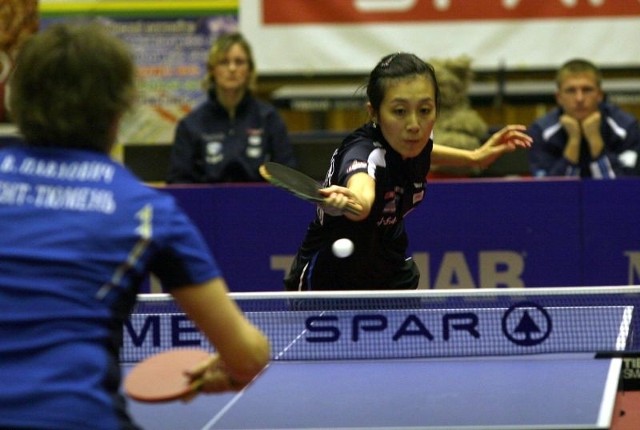 Han Ying wygrała pierwszy pojedynek z Weroniką Pawłowicz i zapewniła szybko Zamkowi SPAR Tarnobrzeg awans do półfinału Ligi Mistrzyń.