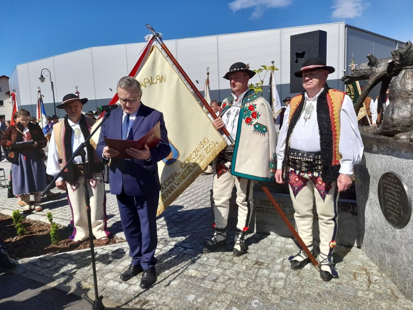 Święto Kliszczaka w Pcimiu. Odsłonięto pomnik Matek Oddanych Dzieciom [ZDJĘCIA]