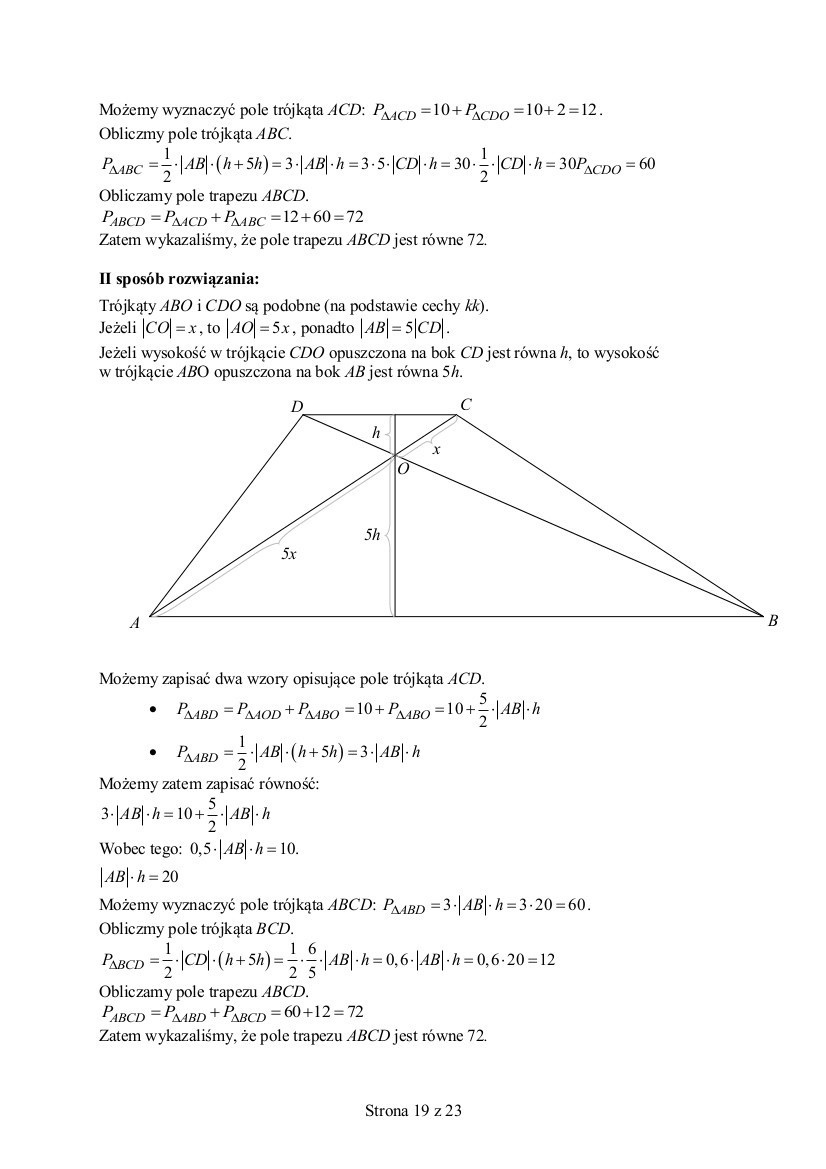 Próbna matura z matematyki ARKUSZE