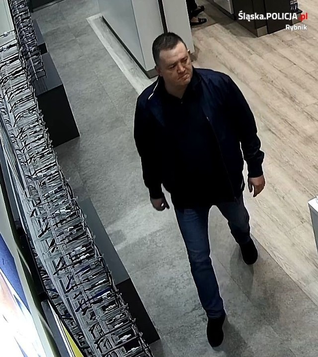 Ten mężczyzna ukradł okulary w centrach handlowych w Rybniku