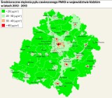 Najgorszym powietrzem w Łodzi oddychają mieszkańcy centrum, Rudy i Rokicia