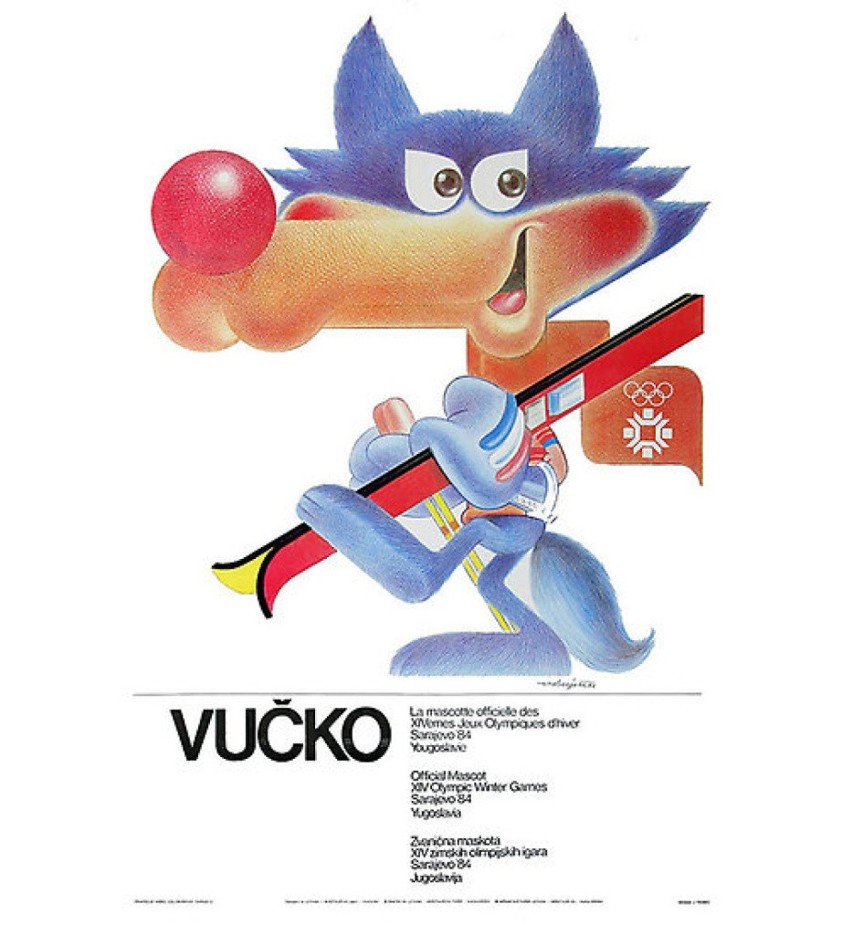 1984 Sarajewo - Vucko (wilczek)