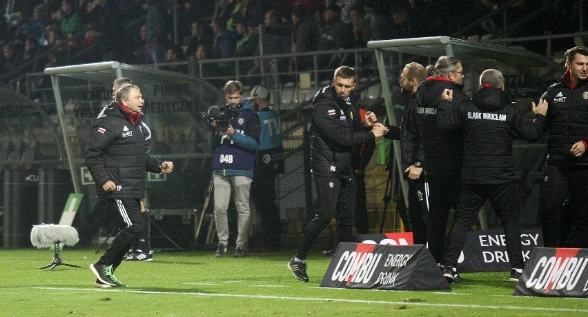 Śląsk Wrocław pokonał Miedź Legnica 5:0
