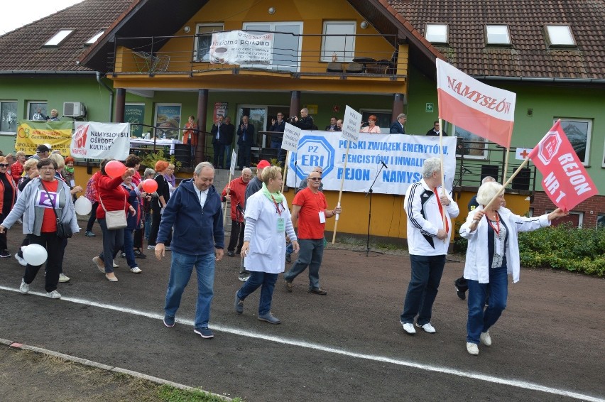 Olimpiada seniorów w Namysłowie.