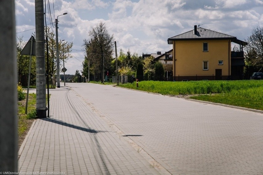 Ostrów Maz. Ulica Łączna w nowej odsłonie. Ostatni odcinek oddany do użytku