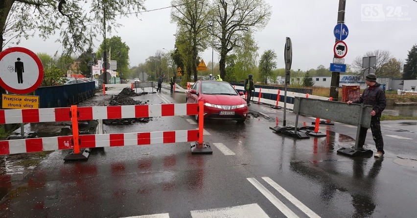 Kolejny most w Szczecinie zamknięty [ZDJĘCIA, WIDEO]