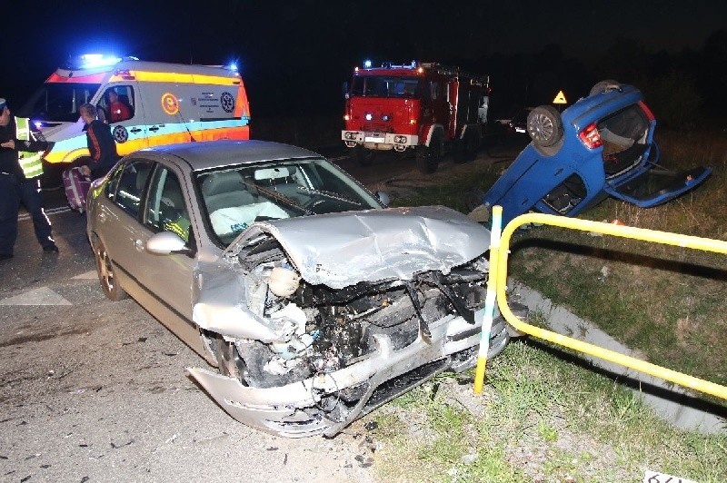 Wypadek w gminie Górno. Ranne trzy kobiety