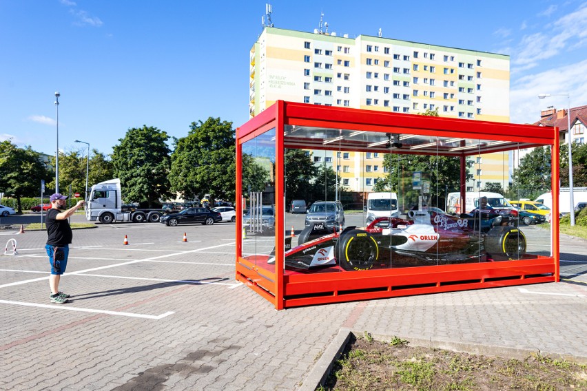 Bolid Formuły 1 w Szczecinie