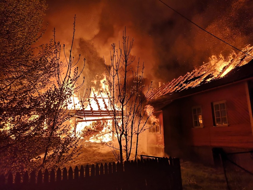 Pożar w Lubniu