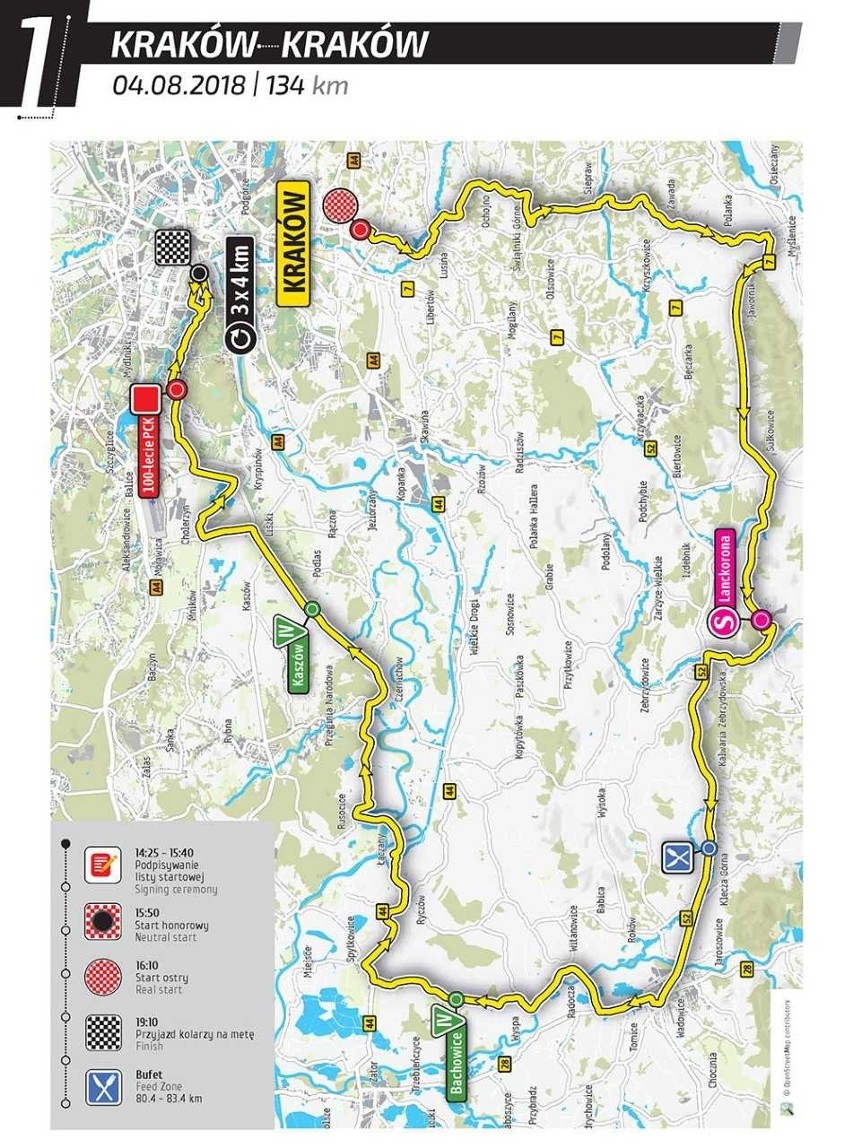 Tour de Pologne ETAP 1. w Krakowie: Kolarze zaczną Tour de...