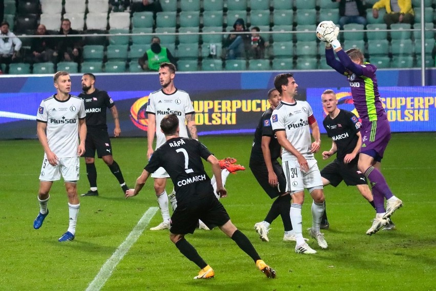 Superpuchar Polski. Legia - Cracovia 0:0, 4:5 p.k.