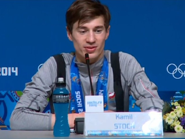 Kamil Stoch na konferencji prasowej