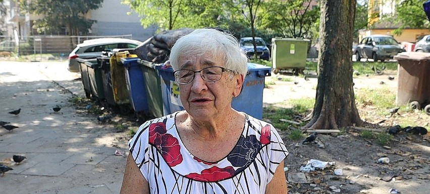 Małgorzata Wołoszyn już prawie 20 lat mieszka na ul....