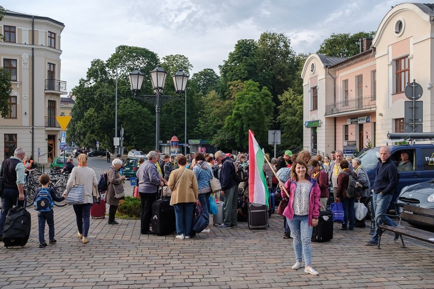 Tarnów. Węgierska pielgrzymka dotarła do miasta [ZDJĘCIA]