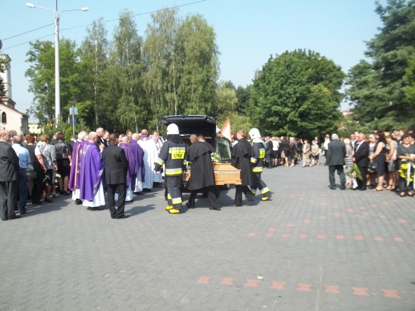 Pogrzeb Damiana Galuska, wójta Pawłowic