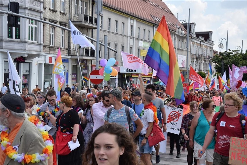 I Marsz Równości w Częstochowie. Były próby jego...