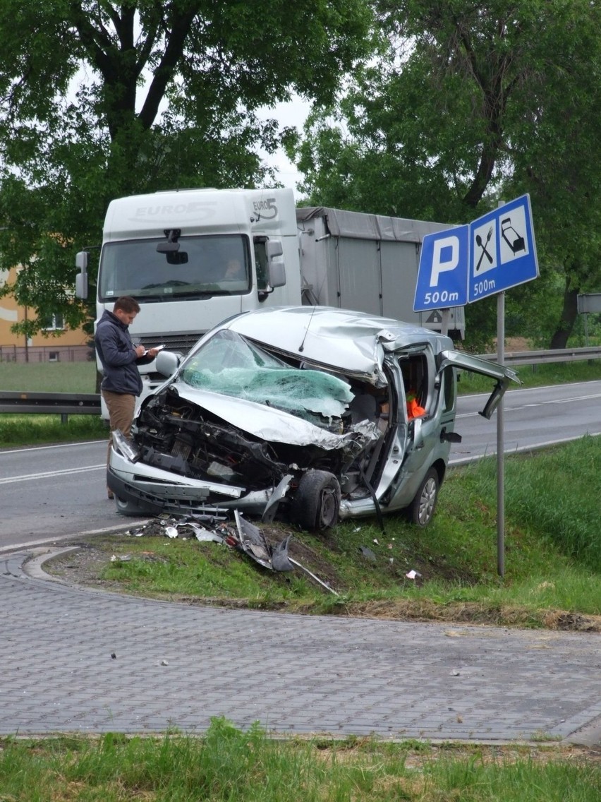 Śmiertelny wypadek w Wieluniu. Zginął 46-letni mężczyzna.