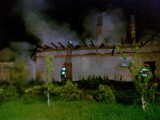 Pożar w Ostrówku. Piorun uderzył w dom