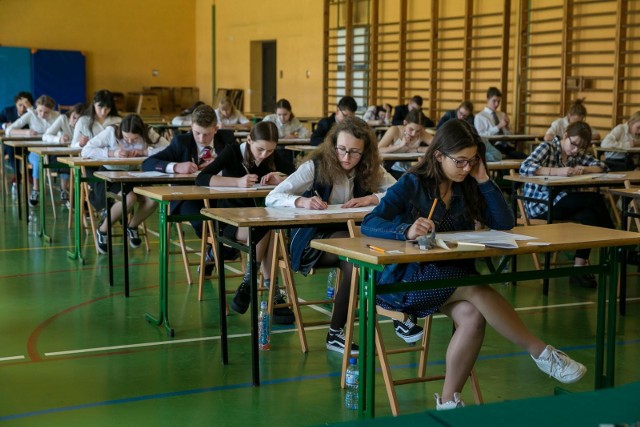 Egzamin gimnazjalny zakończył się testem z języka obcego