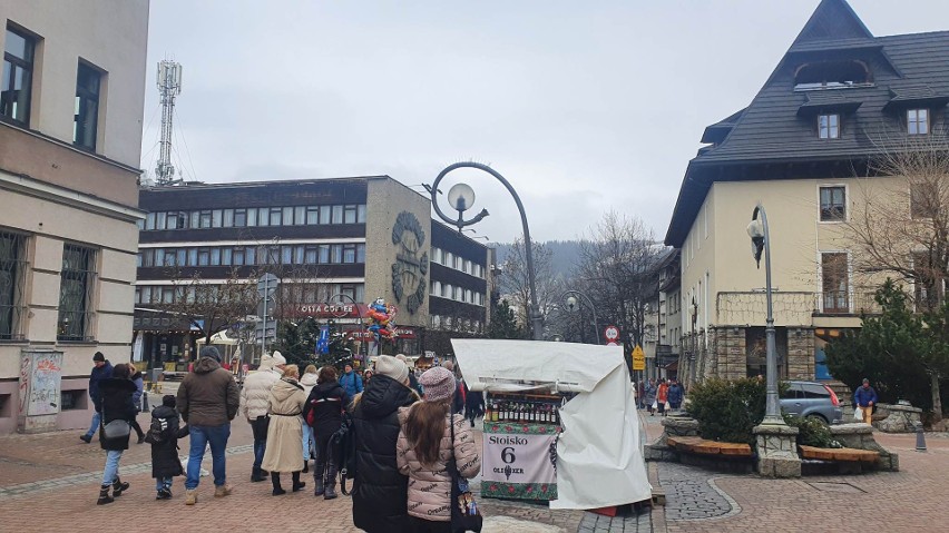 Zakopiańskie Krupówki w ostatni listopadowy weekend