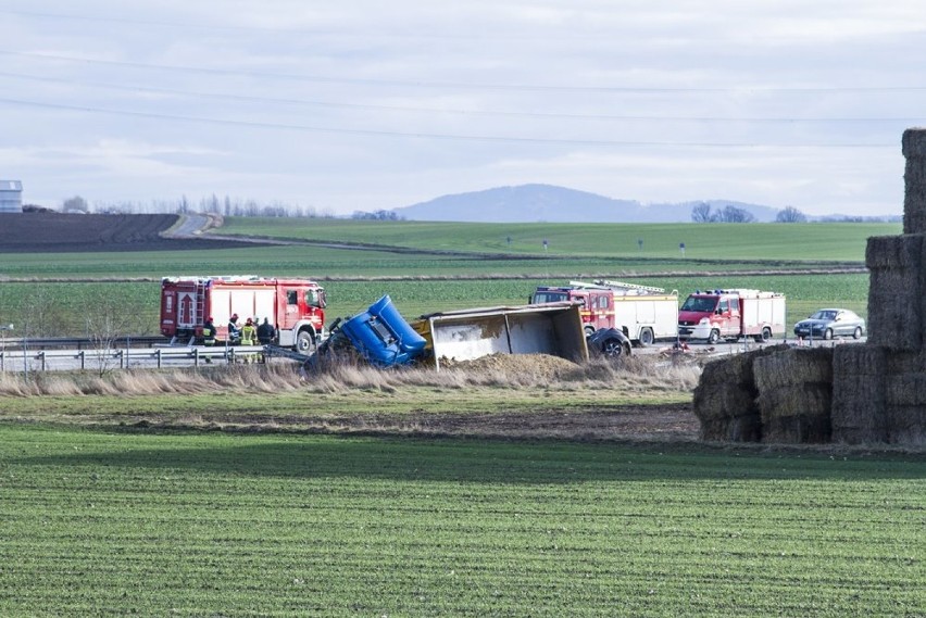 Tragiczny wypadek na łączniku autostradowym       