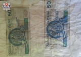 Nieletni z Józefowa nad Wisłą podrabiali banknoty 50-złotowe