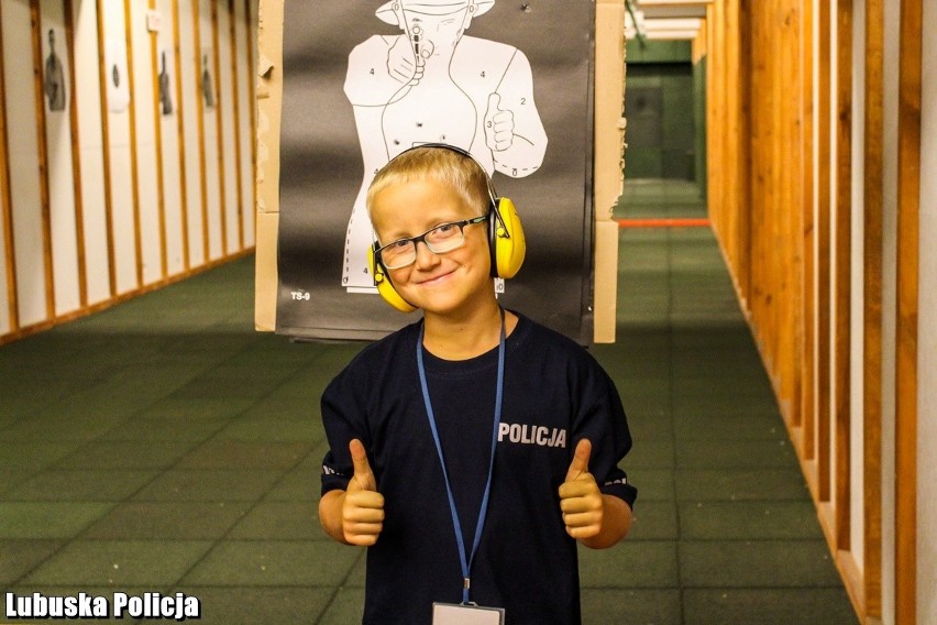 8-letni Kacper przez jeden dzień był policjantem