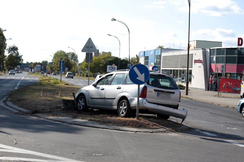 Na al. Zjednoczenia w Zielonej Górze doszło do zderzenia...