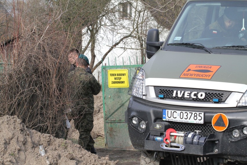 Niewybuchy przy ul. Kominiarskiej 