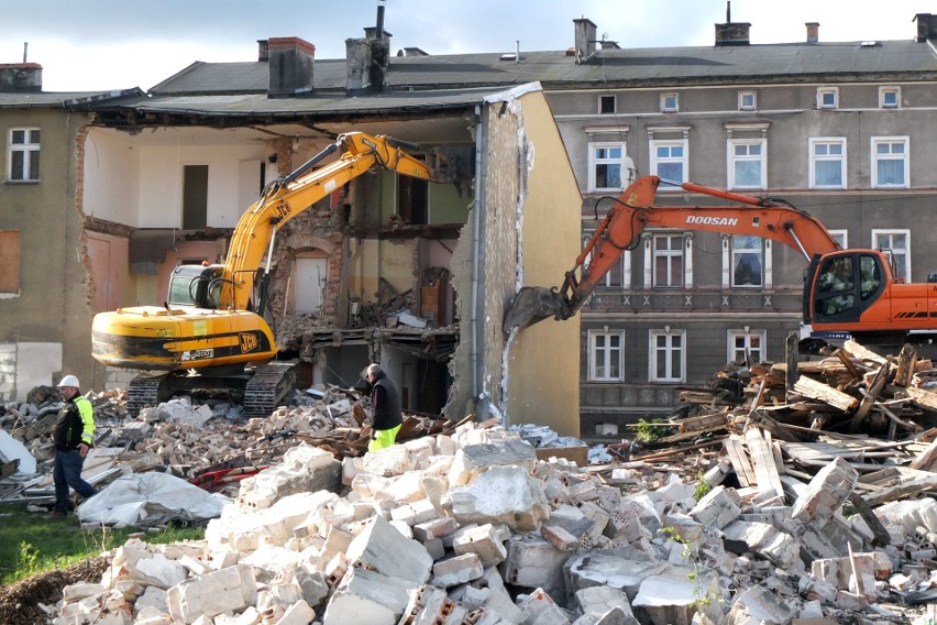 Wyburzenie ulicy Długiej