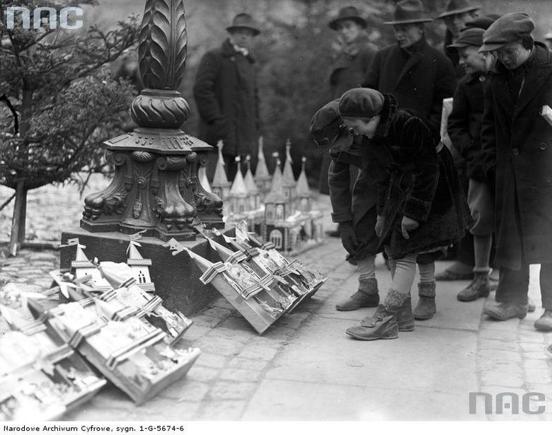 Sprzedaż szopek krakowskich (1934)